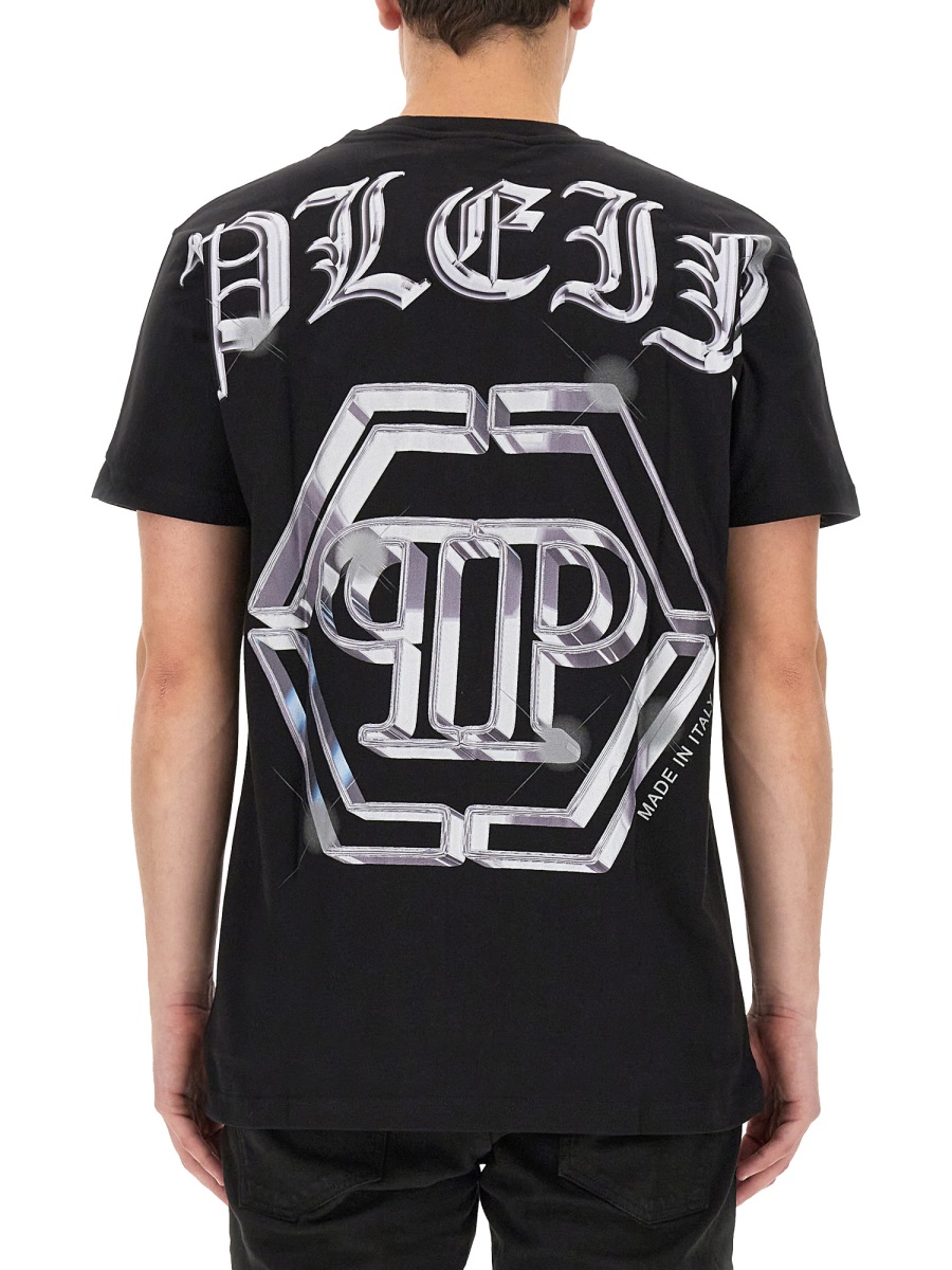 LOGO PRINT T-SHIRT MTK6447PJY002N02 (PHILIPP PLEIN / Tシャツ・カットソー ) | PHILIPP PLEIN (フィリップ プレイン)(2)