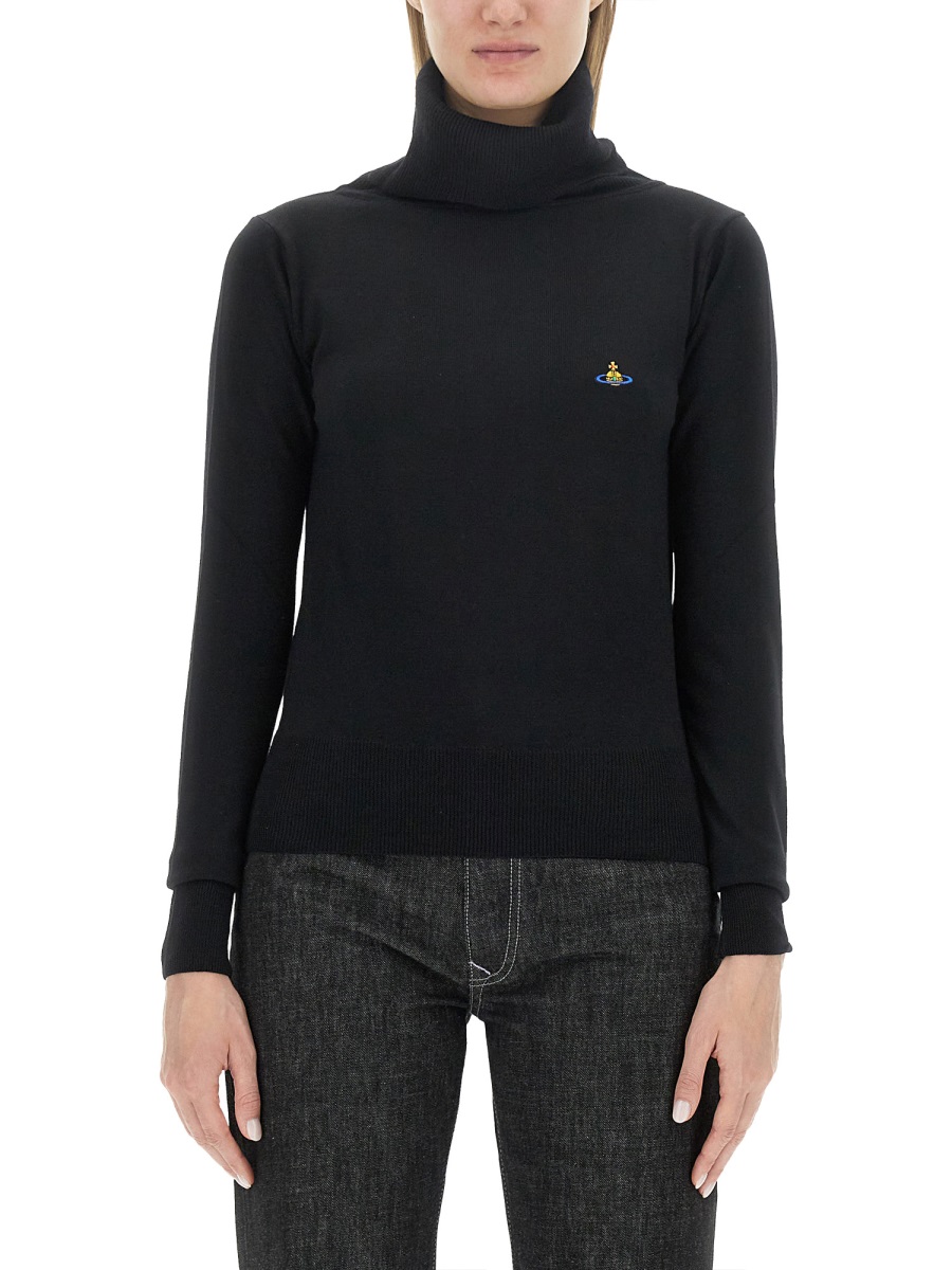 TURTLENECK JERSEY "GIULIA" 18030033Y0006N403 (Vivienne Westwood / ニット・セーター・カーディガン ) | Vivienne Westwood (ヴィヴィアン・ウェストウッド)