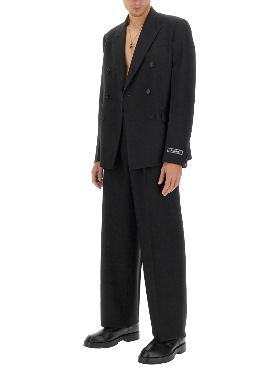 DOUBLE-BREASTED BLAZER 10124921A079781B000 (VERSACE / ブレザー・ジャケット ) | VERSACE (ヴェルサーチェ)(4)