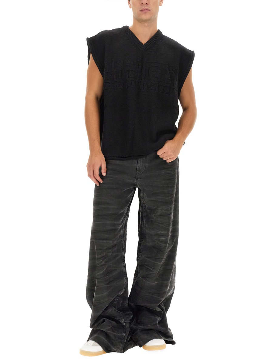 VESTS WITH LOGO S52FB0081S18286900J (MM6 Maison Margiela / ベスト ) | MM6 Maison Margiela (エムエムシックス)(1)