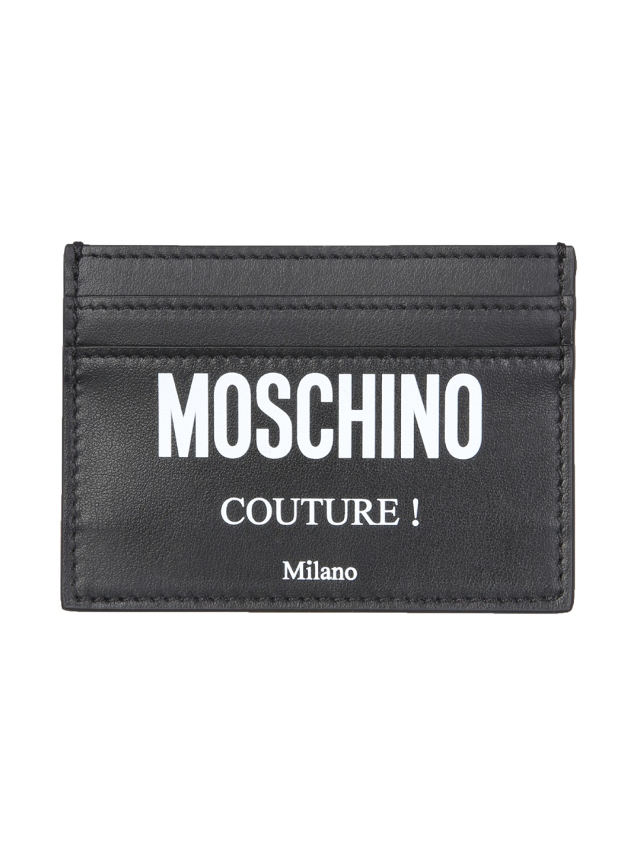 CARD HOLDER WITH LOGO 810380012555 (MOSCHINO / 財布・カードケース ) | MOSCHINO (モスキーノ)