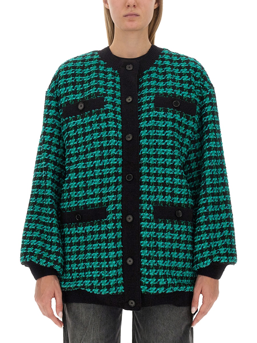 HOUNDSTOOTH TWEED JACKET 3541MDH0423760436 (MSGM / ブレザー・ジャケット ) | MSGM (エムエスジーエム)