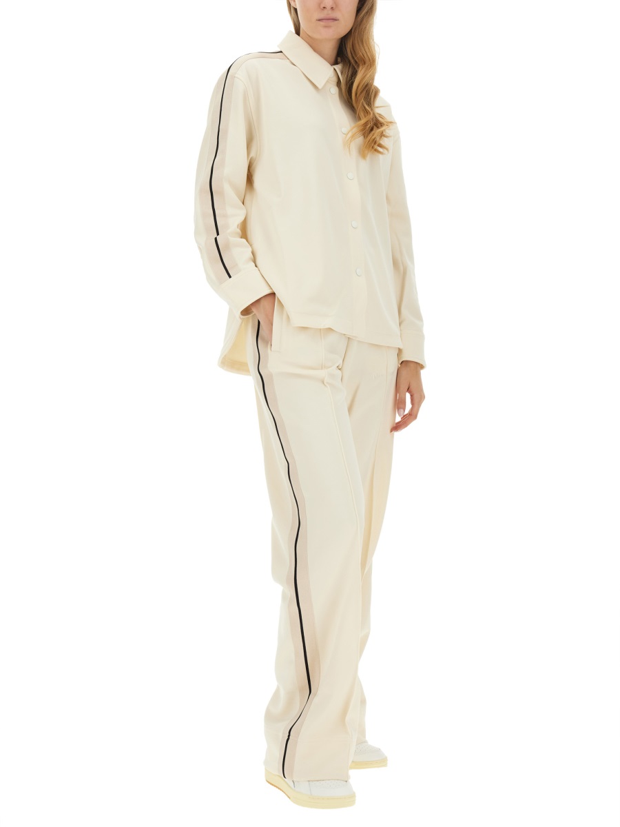 MONOGRAM SPORTS SHIRT PWGA050F23FAB0010403 (Palm Angels / シャツ・ブラウス ) | Palm Angels (パームエンジェルス)(1)