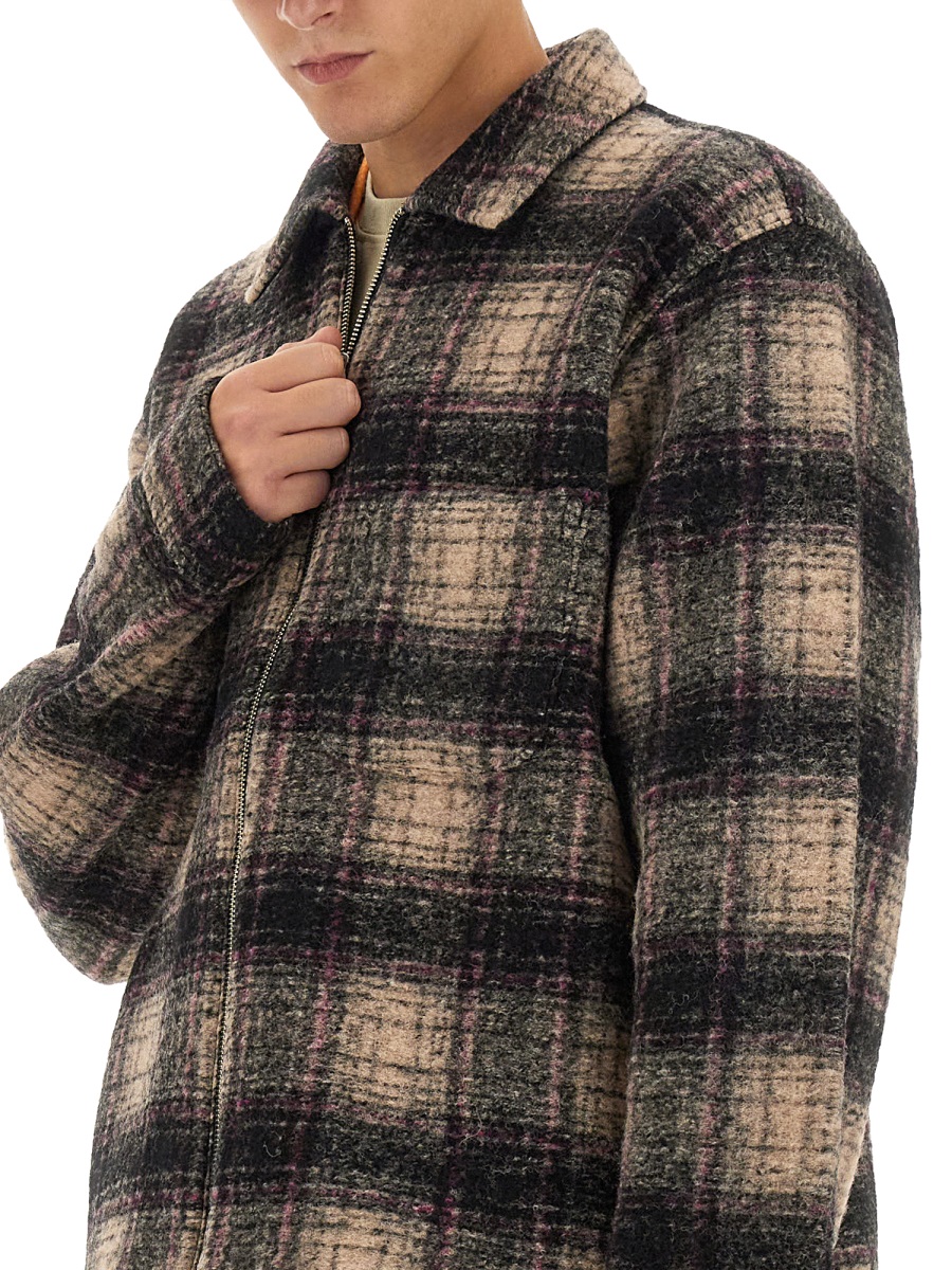 Tシャツ・カットソー STUSSY FW23 QAUDRI SHIRT (1110297 LILA) T - shirt with logo Stussy - SchaferandweinerShops KR