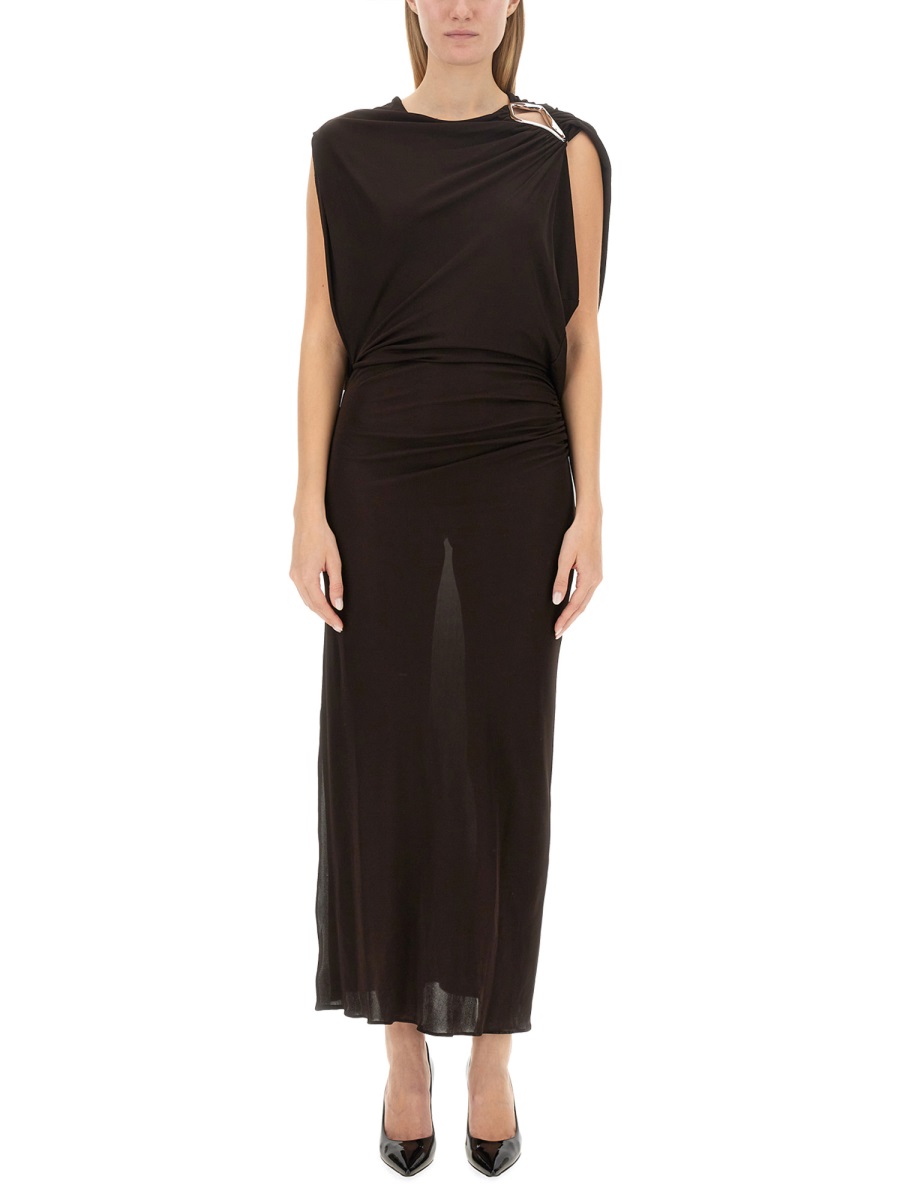 DRAPED DRESS RWDR00245803H23693 (LANVIN / ワンピース・ドレス・オールインワン ) | LANVIN (ランバン)