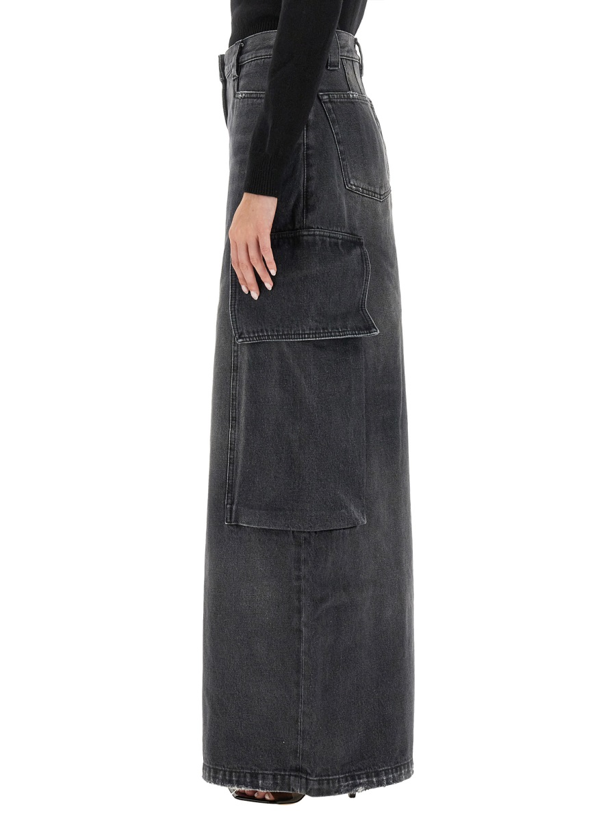 WIDE PARACHUTE JEANS PWYB030F23DEN0021060 (Palm Angels / ジーンズ ) | Palm Angels (パームエンジェルス)(3)