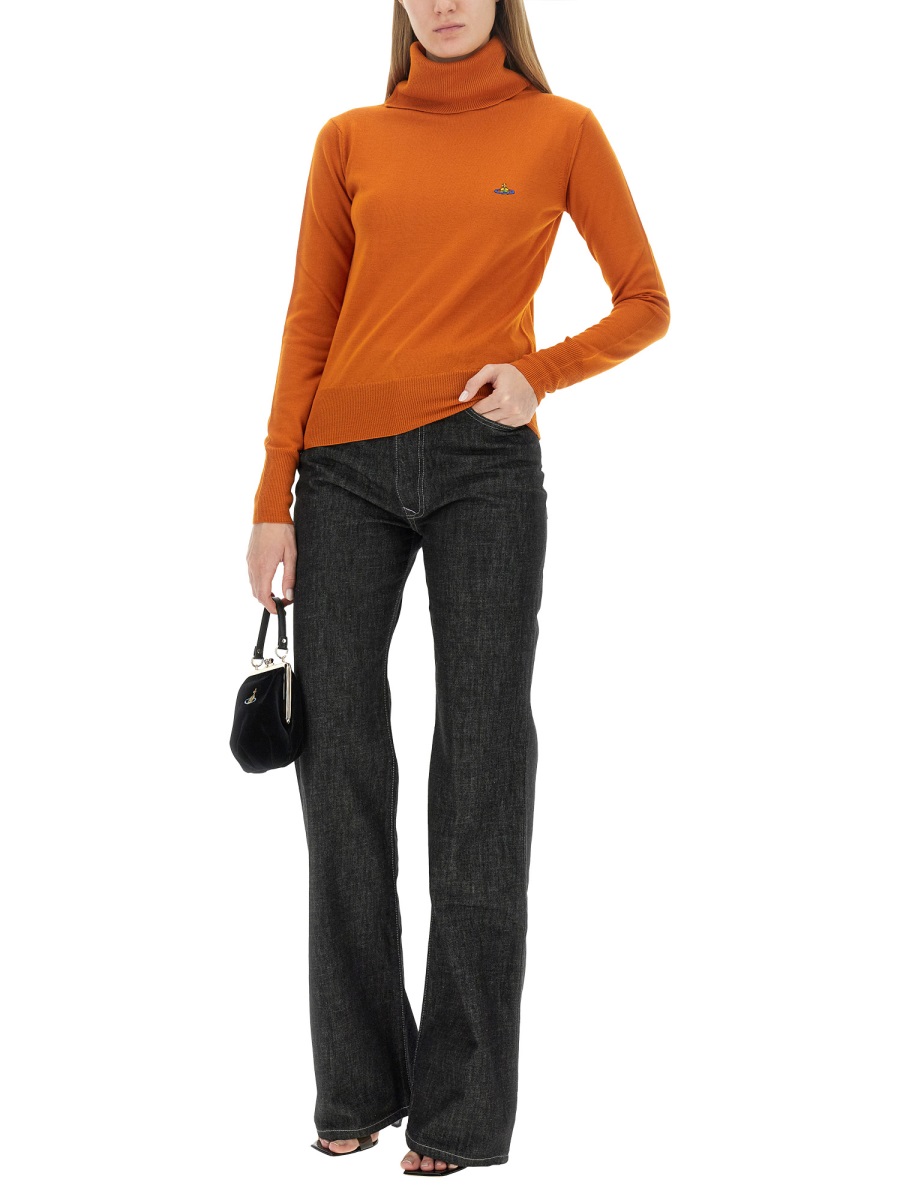 TURTLENECK JERSEY "GIULIA" 18030033Y0006F410 (Vivienne Westwood / ニット・セーター・カーディガン ) | Vivienne Westwood (ヴィヴィアン・ウェストウッド)(1)