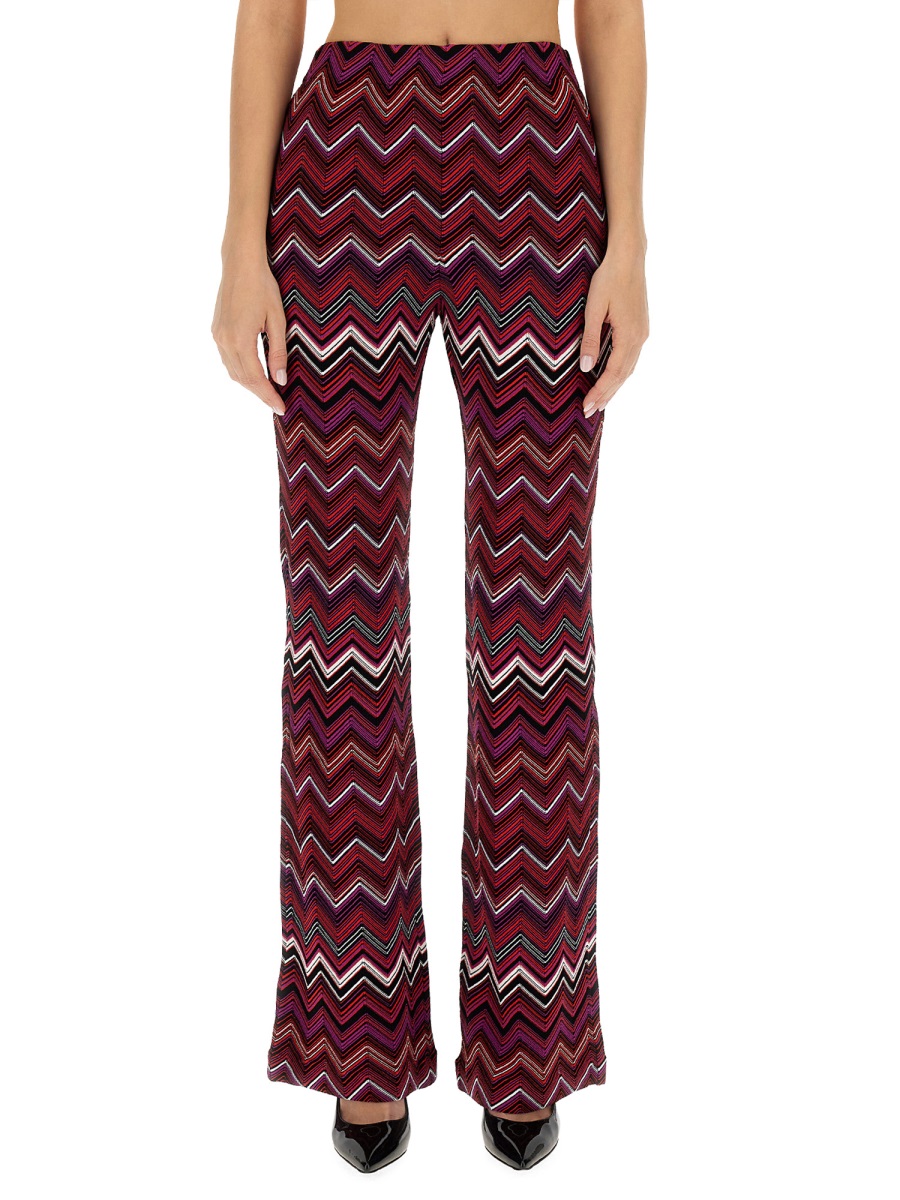 FLARE FIT PANTS DS23WI0BBK026TSM91F (MISSONI / パンツ ) | MISSONI (ミッソー二)