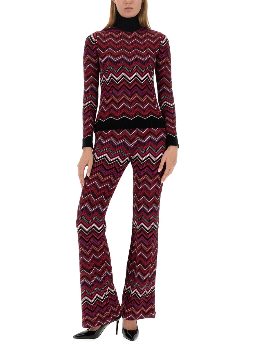 FLARE FIT PANTS DS23WI0BBK026TSM91F (MISSONI / パンツ ) | MISSONI (ミッソー二)(1)