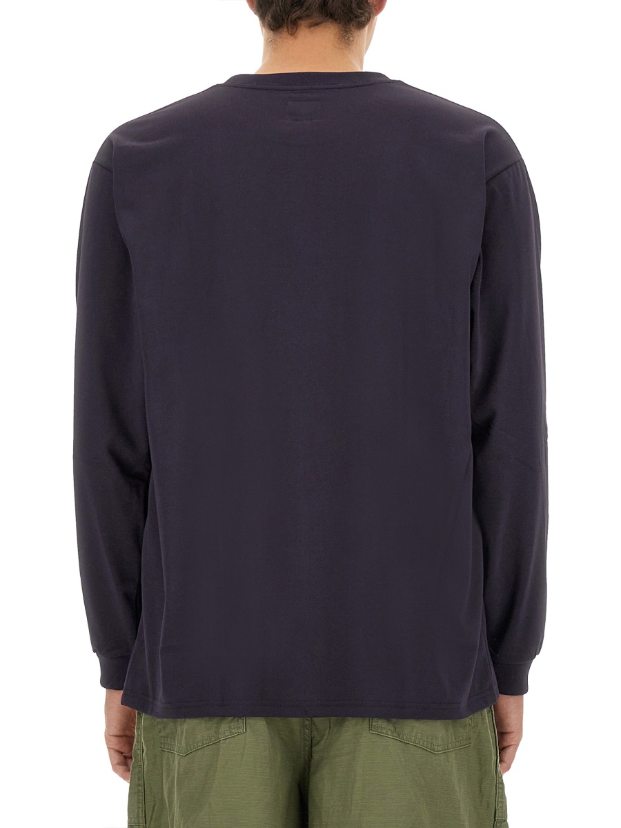 T-SHIRT WITH LOGO NS272BEGGPLANT (Needles / Tシャツ・カットソー ) | Needles (ニードルズ)(2)