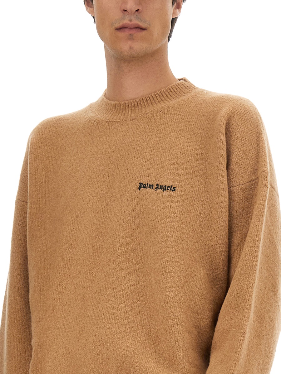 JERSEY WITH LOGO PMHE054F23KNI0056210 (Palm Angels / ニット・セーター・カーディガン ) | Palm Angels (パームエンジェルス)(3)