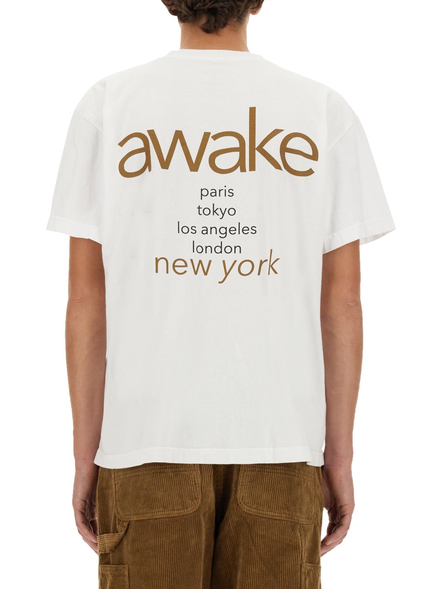 T-SHIRT WITH LOGO TS002WHITE (AWAKE NY / Tシャツ・カットソー ) | AWAKE NY (アウェイク ニューヨーク)(3)