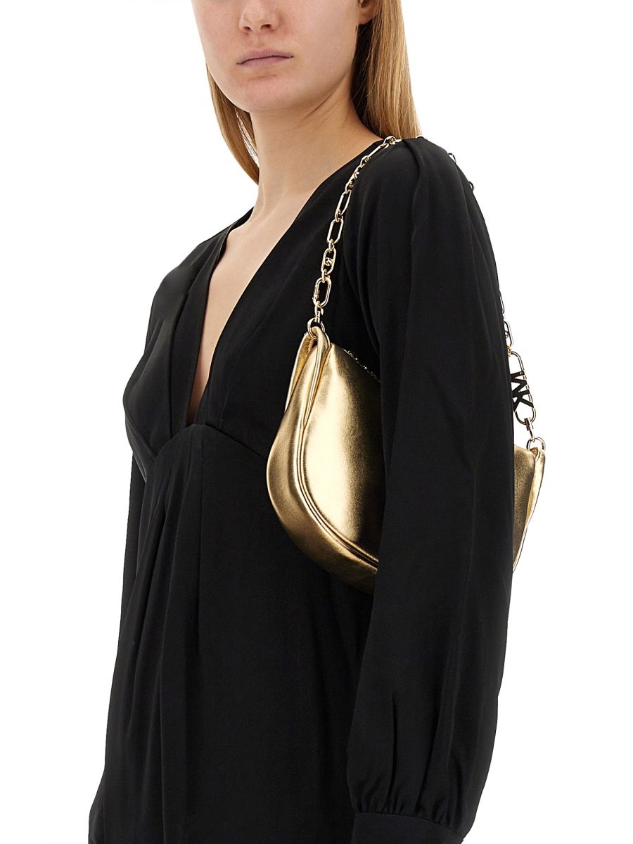 V-NECK DRESS MH3818M99G001BLACK (MICHAEL MICHAEL KORS / ワンピース・ドレス・オールインワン ) | MICHAEL MICHAEL KORS (マイケル・マイケル・コース)(3)