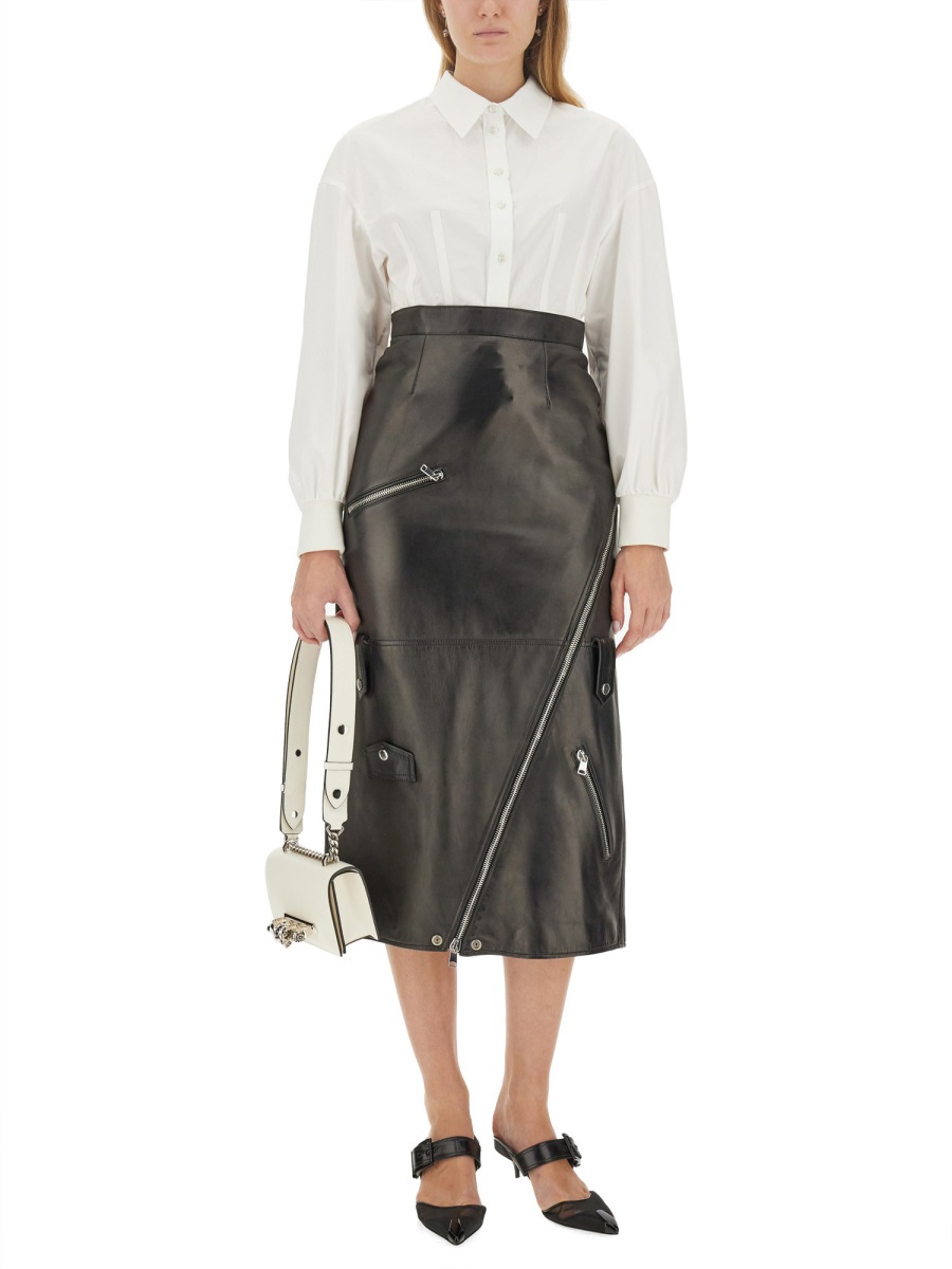 MIDI SKIRT 769318Q5ALZ1000 (Alexander McQUEEN / スカート ) | Alexander McQUEEN (アレキサンダー・マックイーン)(2)