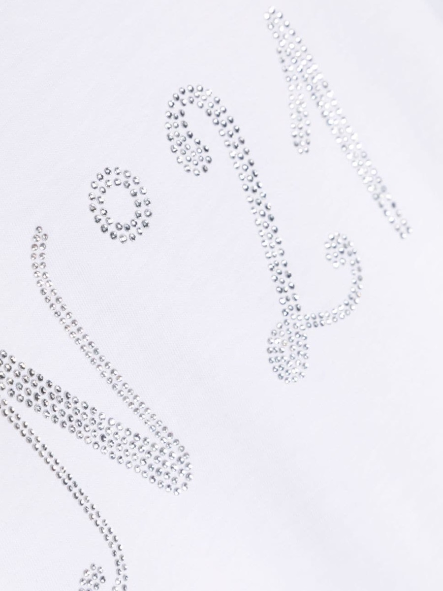 T-SHIRT LOGO N21753KN01990N100 (N°21 / Tシャツ・カットソー ) | N°21 (ヌメロ ヴェントゥーノ)(2)