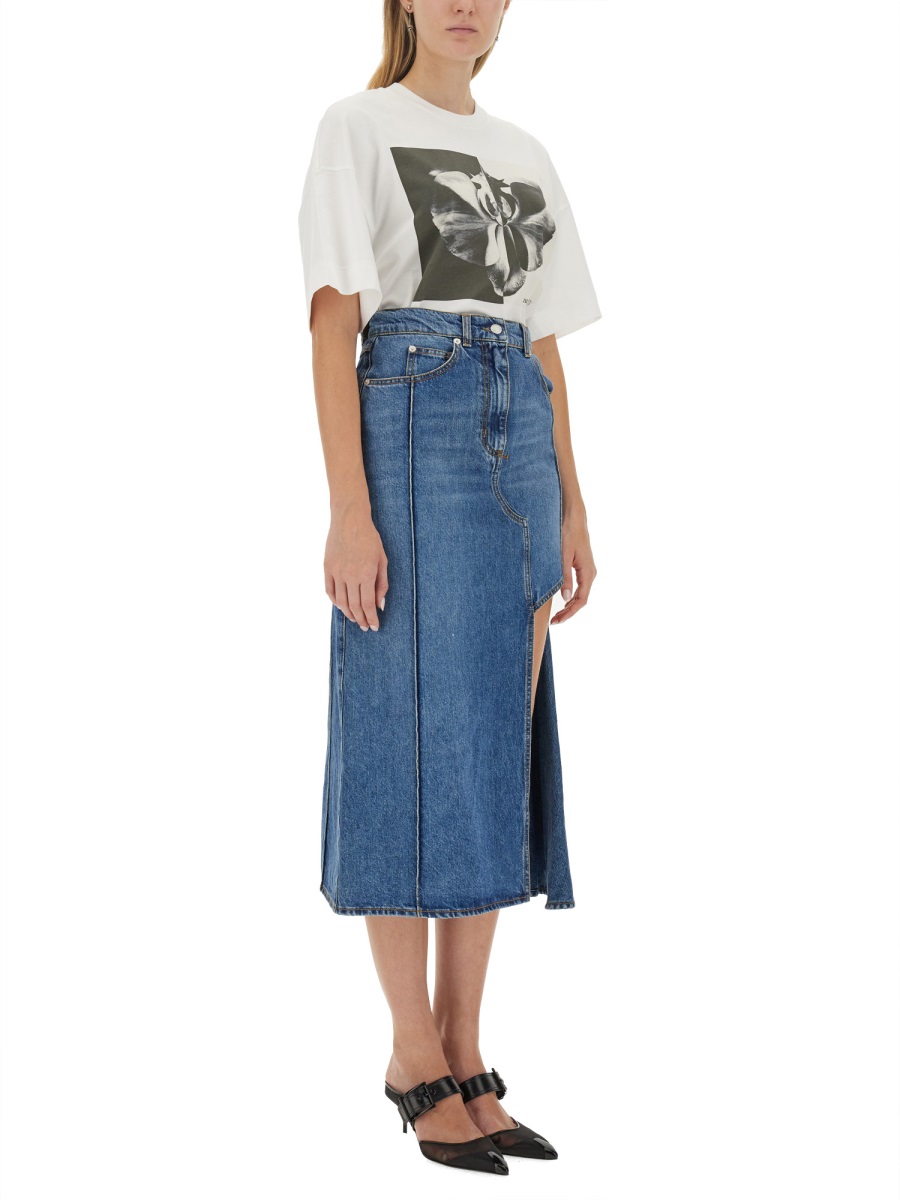 PHOTOGRAPHIC ORCHID T-SHIRT 769754QZAKH0900 (Alexander McQUEEN / Tシャツ・カットソー ) | Alexander McQUEEN (アレキサンダー・マックイーン)(1)