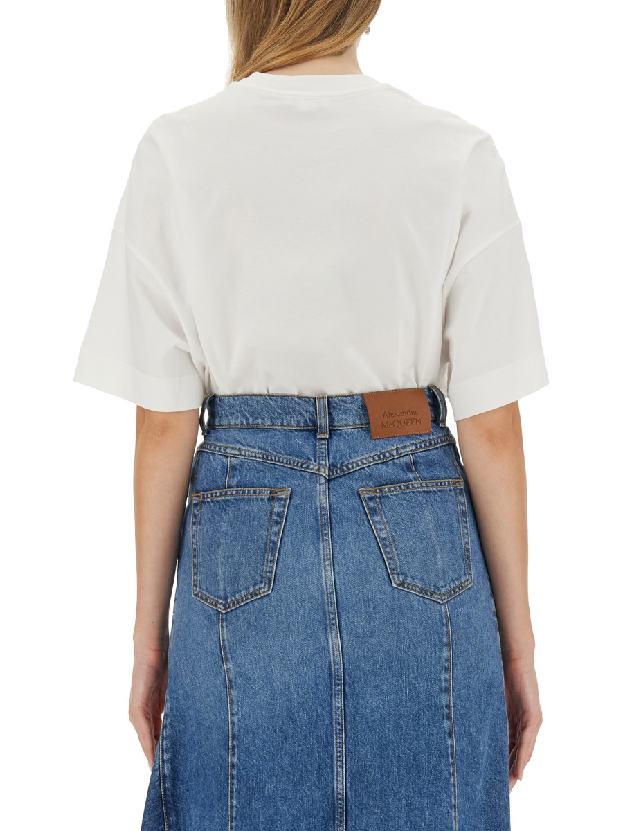 PHOTOGRAPHIC ORCHID T-SHIRT 769754QZAKH0900 (Alexander McQUEEN / Tシャツ・カットソー ) | Alexander McQUEEN (アレキサンダー・マックイーン)(2)