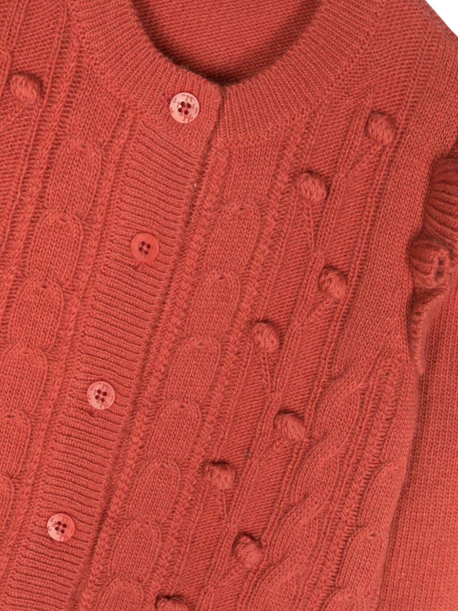 cardigan with ruffles A23GF413EM220K374 (il gufo / ニット・セーター・カーディガン ) | il gufo (イルグッフォ)(2)