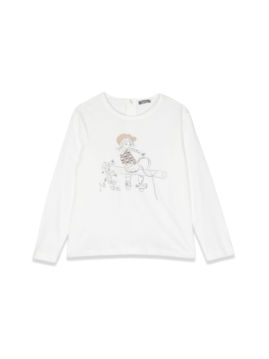 ml print t-shirt A23TA332MF002K1050 (il gufo / Tシャツ・カットソー ) | il gufo (イルグッフォ)