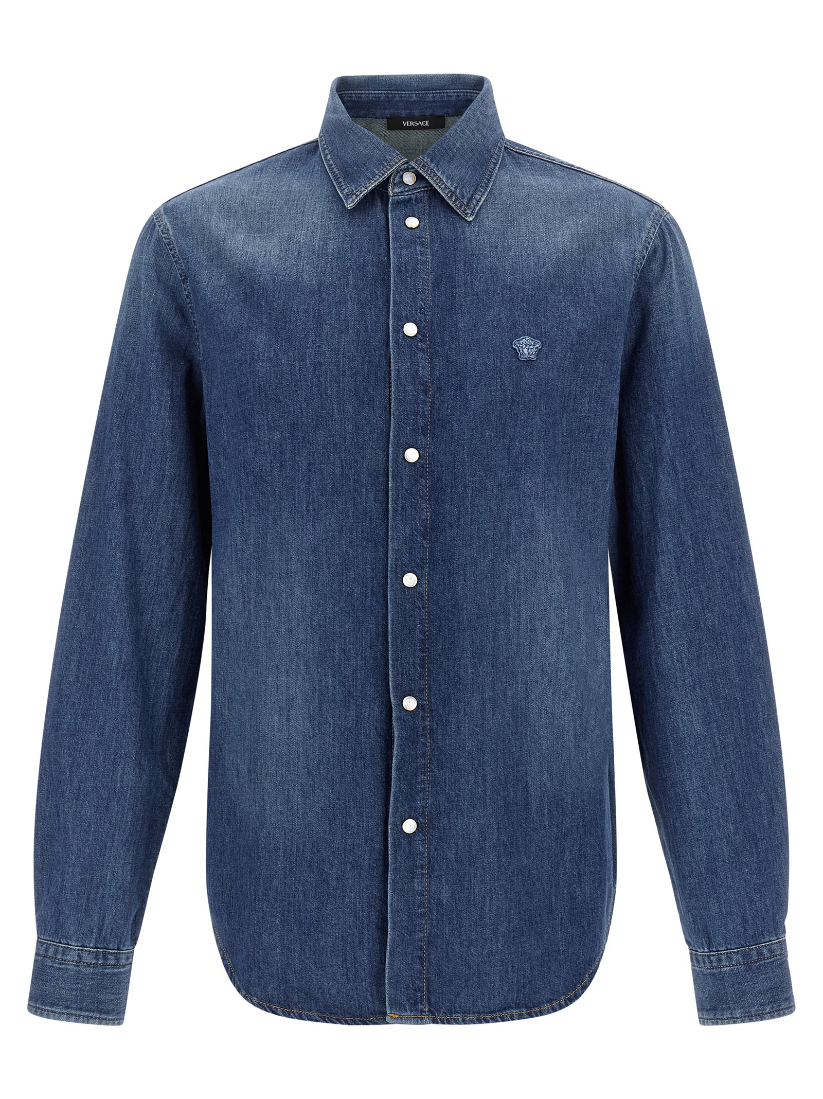 'Medusa' patch shirt 10207011A150221D030 (VERSACE / シャツ・ブラウス ) | VERSACE (ヴェルサーチェ)