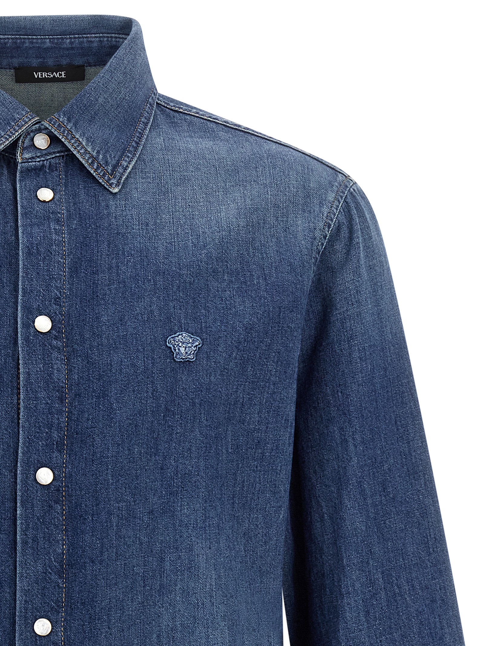 'Medusa' patch shirt 10207011A150221D030 (VERSACE / シャツ・ブラウス ) | VERSACE (ヴェルサーチェ)(2)