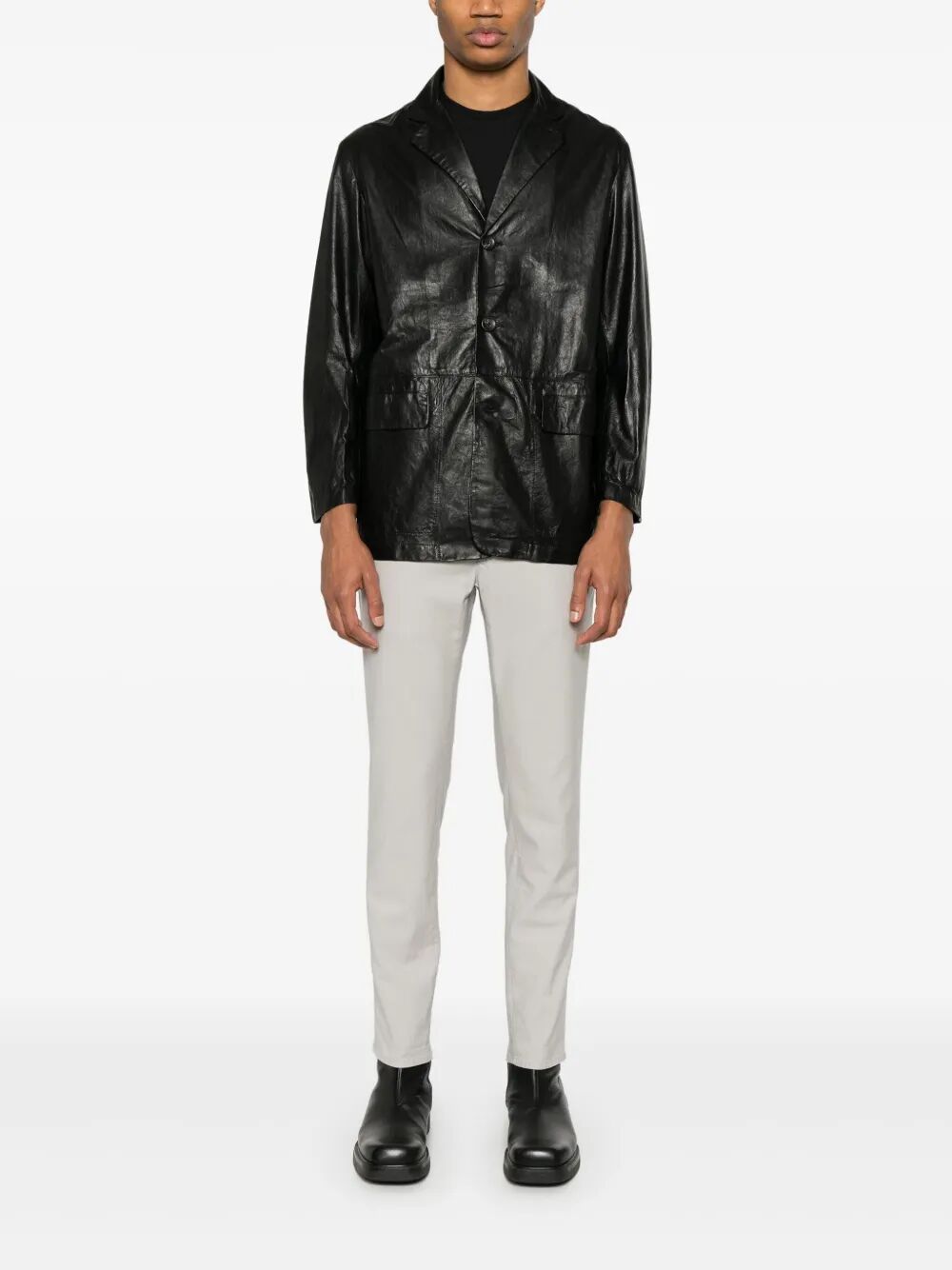 CREW NECK COTTON T-SHIRT RB51021RB5109 (roberto collina / Tシャツ・カットソー ) | roberto collina (ロベルトコリーナ)(1)