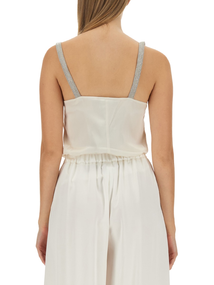 SATIN LINGERIE TOP TPD223F607D60025 (FABIANA FILIPPI / タンクトップ・キャミソール ) | FABIANA FILIPPI (ファビアナフィリッピ)(2)