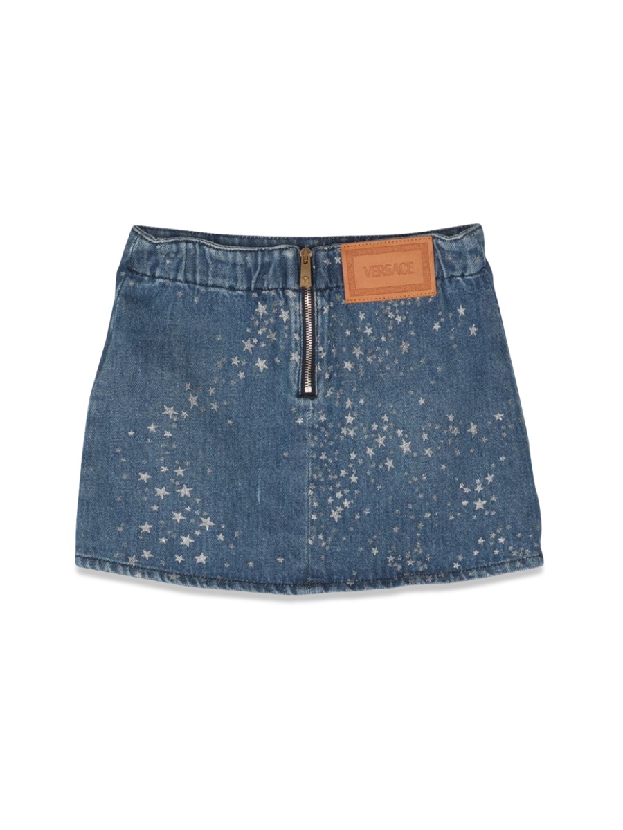 glitter denim skirt 1010517K1A075922D880 (VERSACE / スカート ) | VERSACE (ヴェルサーチェ)(1)