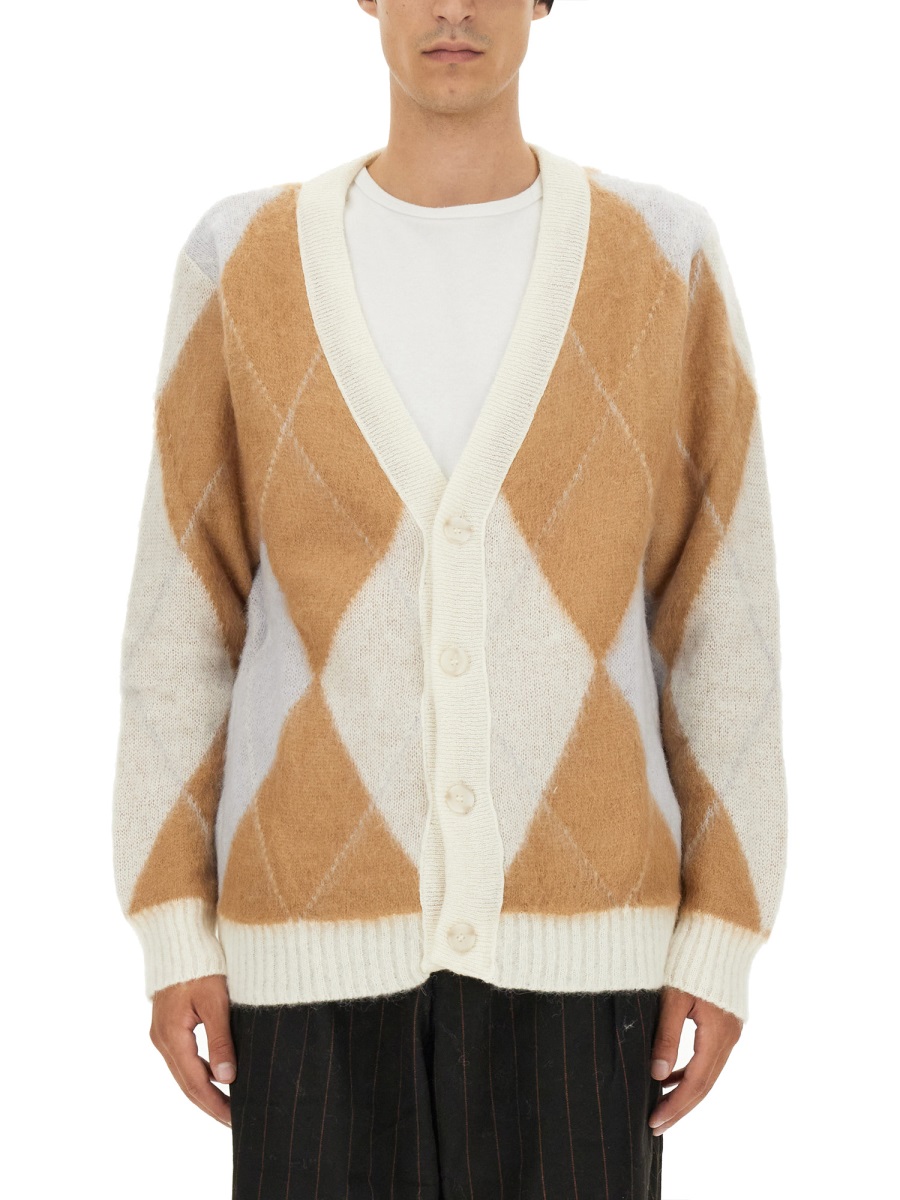 V-NECK CARDIGAN SWF2331BEIGE (FAMILY FIRST / ニット・セーター・カーディガン ) | FAMILY FIRST (ファミリーファースト)