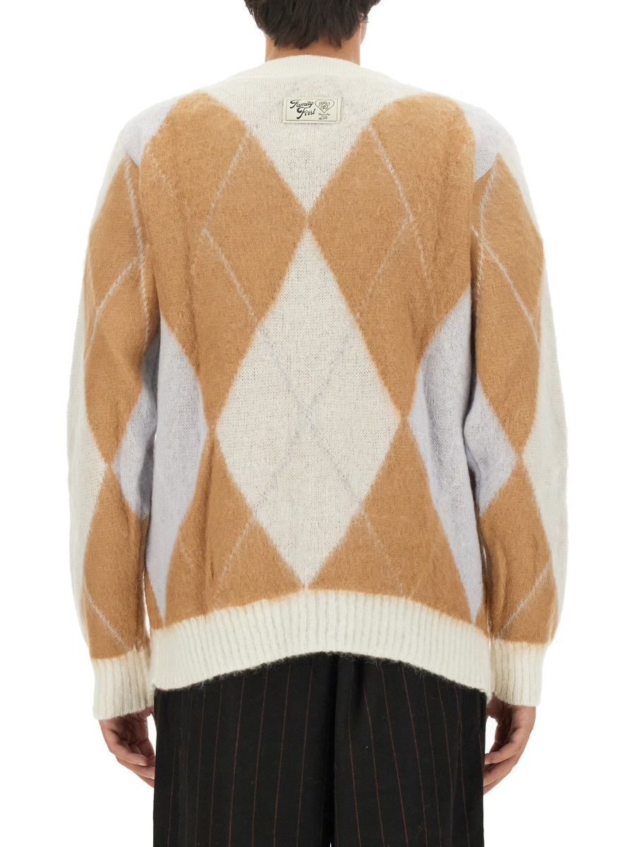 V-NECK CARDIGAN SWF2331BEIGE (FAMILY FIRST / ニット・セーター・カーディガン ) | FAMILY FIRST (ファミリーファースト)(2)