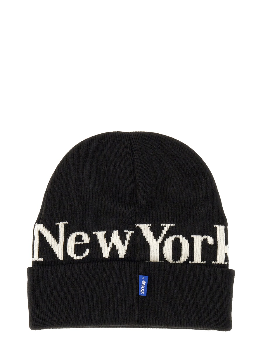 BEANIE HAT HT007BLACK (AWAKE NY / 帽子 ) | AWAKE NY (アウェイク ニューヨーク)(1)