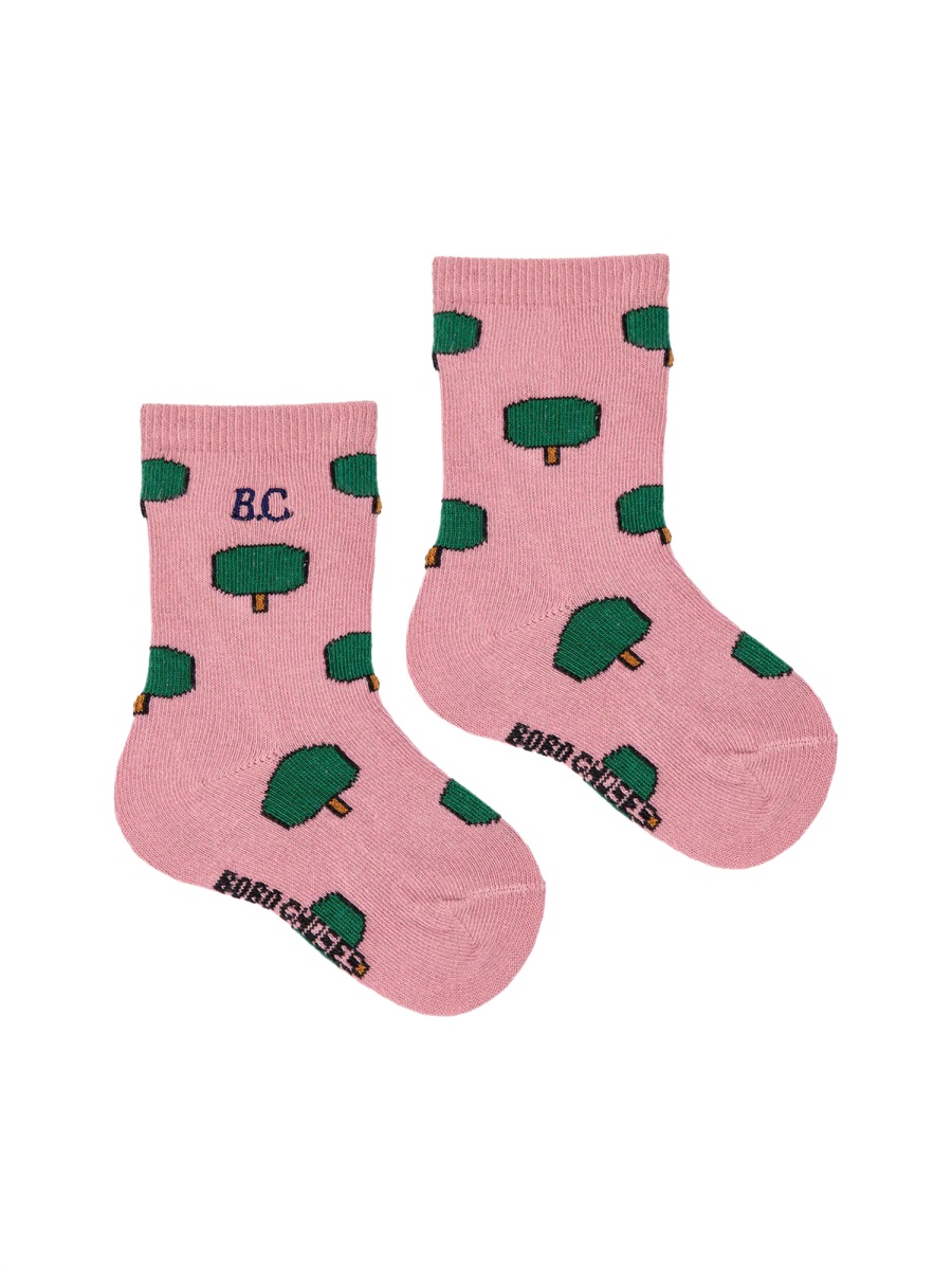 green tree all over long socks 223AH020B510 (BOBO CHOSES / アンダーウェア ) | BOBO CHOSES (ボボショーズ)