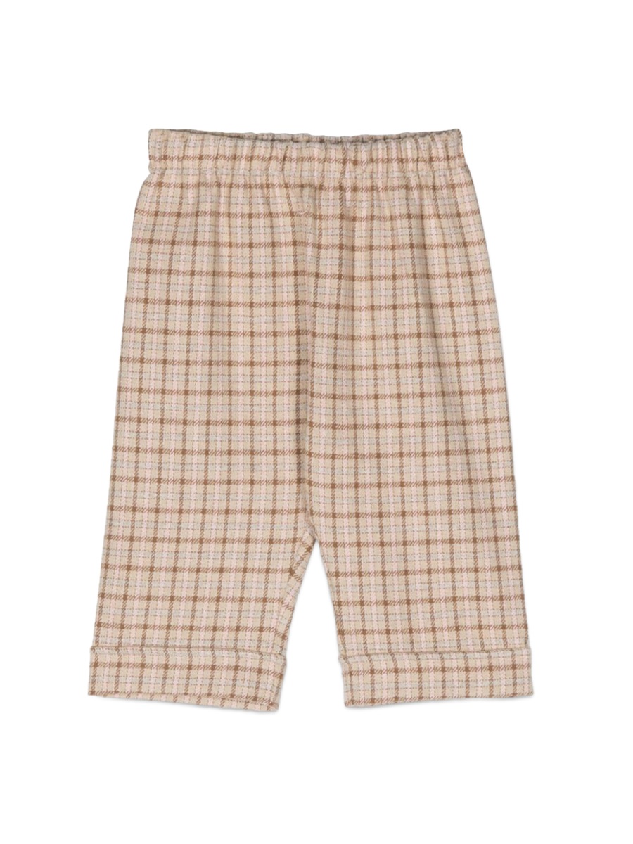 checked pants A23PL416C3146B030 (il gufo / パンツ ) | il gufo (イルグッフォ)