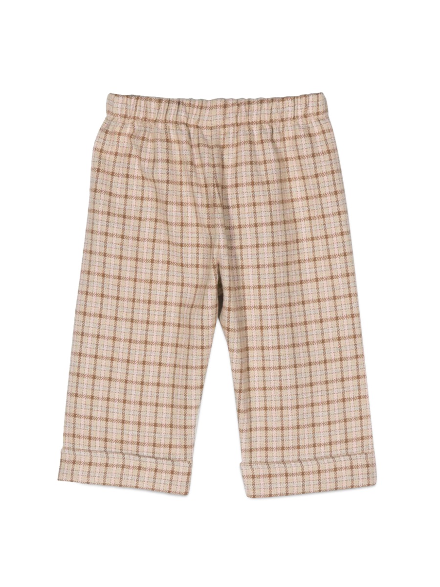 checked pants A23PL416C3146B030 (il gufo / パンツ ) | il gufo (イルグッフォ)(1)
