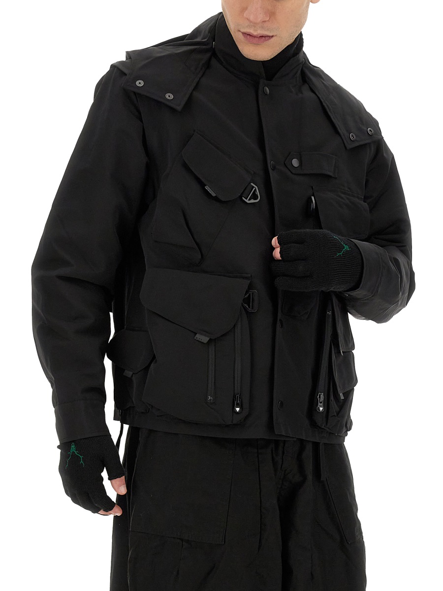 PARKA WITH LOGO NS706CBLACK (South2 West8 / コート ) | South2 West8 (サウスツーウエストエイト)(3)