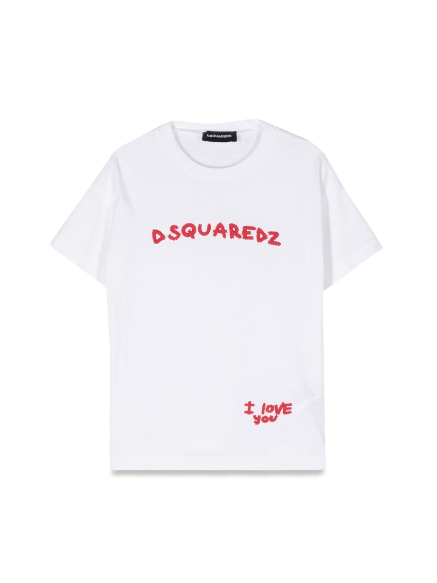 mc logo t-shirt DQ1571KD0A3VDQ100 (Dsquared2 / Tシャツ・カットソー ) | Dsquared2 (ディースクエアード)