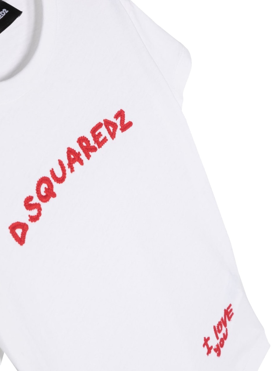 mc logo t-shirt DQ1571KD0A3VDQ100 (Dsquared2 / Tシャツ・カットソー ) | Dsquared2 (ディースクエアード)(2)