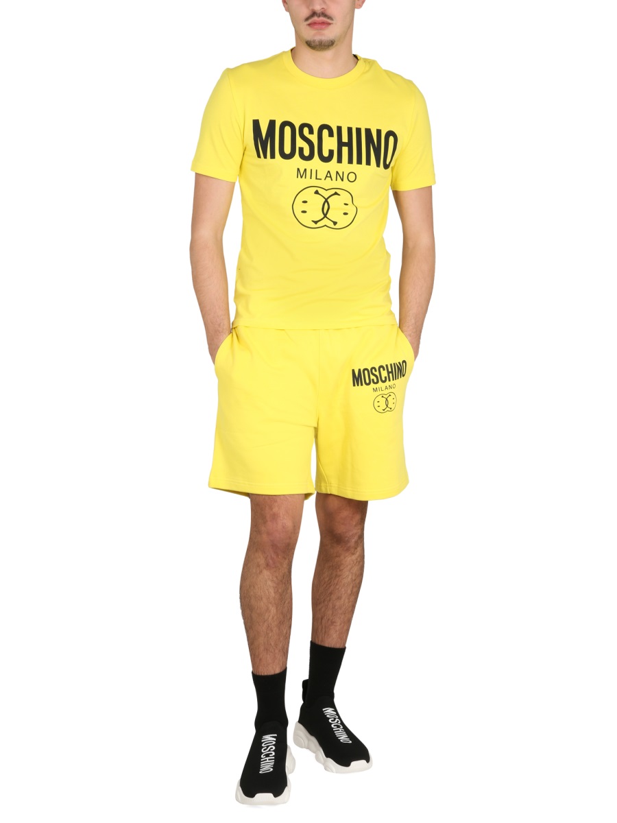BERMUDA WITH LOGO 034720281032 (MOSCHINO / ショートパンツ ) | MOSCHINO (モスキーノ)(1)