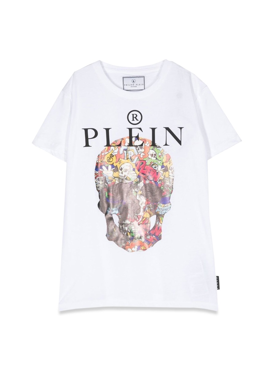 skull maxi t-shirt 2VM002KLAA2410101 (PHILIPP PLEIN / Tシャツ・カットソー ) | PHILIPP PLEIN (フィリップ プレイン)