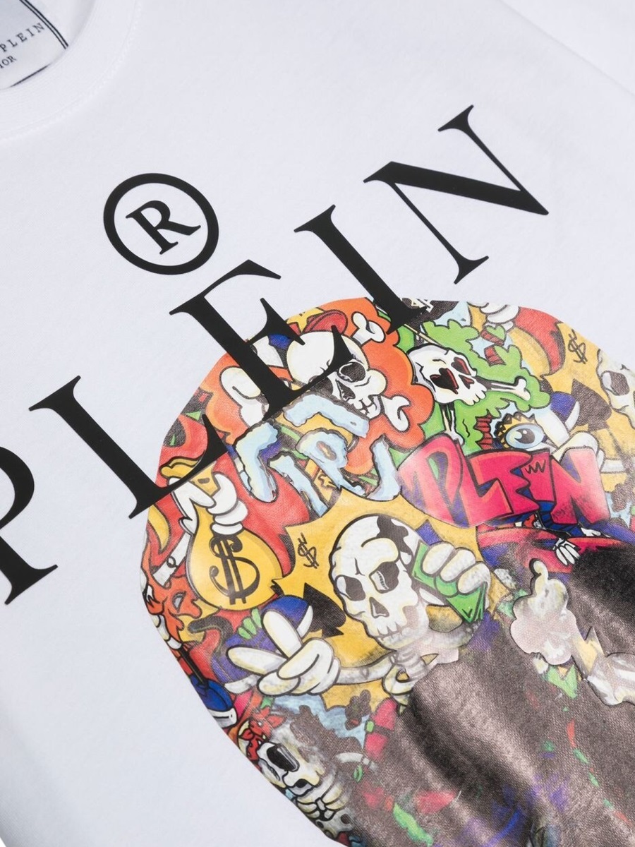skull maxi t-shirt 2VM002KLAA2410101 (PHILIPP PLEIN / Tシャツ・カットソー ) | PHILIPP PLEIN (フィリップ プレイン)(2)