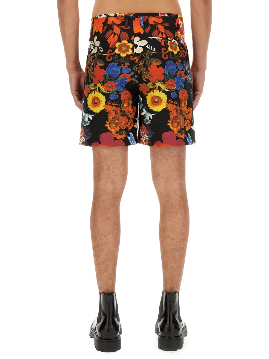 BERMUDA WITH FLORAL PATTERN 032320541888 (MOSCHINO / ショートパンツ ) | MOSCHINO (モスキーノ)(3)