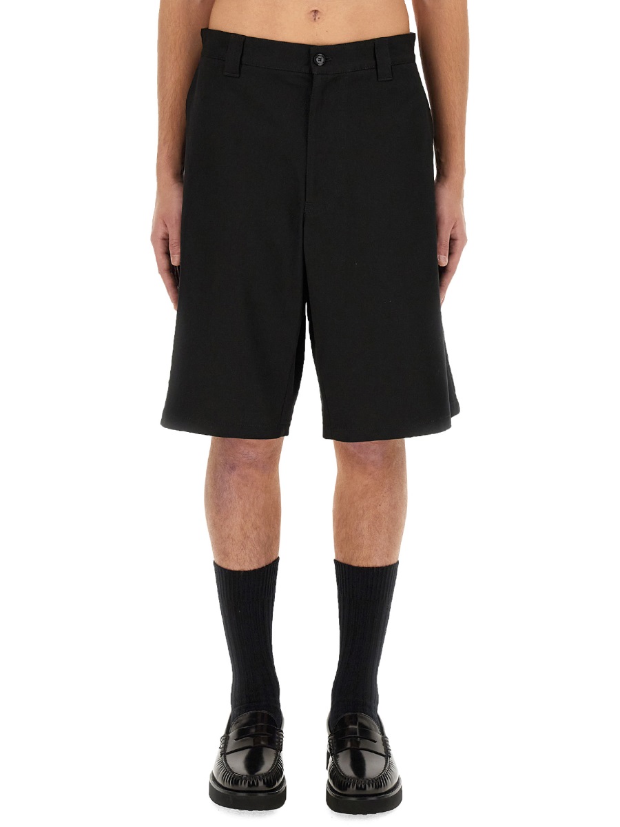 BERMUDA WITH LOGO 034702210555 (MOSCHINO / ショートパンツ ) | MOSCHINO (モスキーノ)