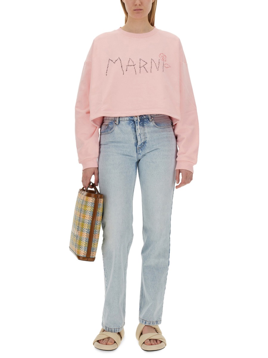 SWEATSHIRT WITH LOGO FLJE0198S1UTC27500C16 (Marni / スウェット・フーディー ) | Marni (マルニ)(1)
