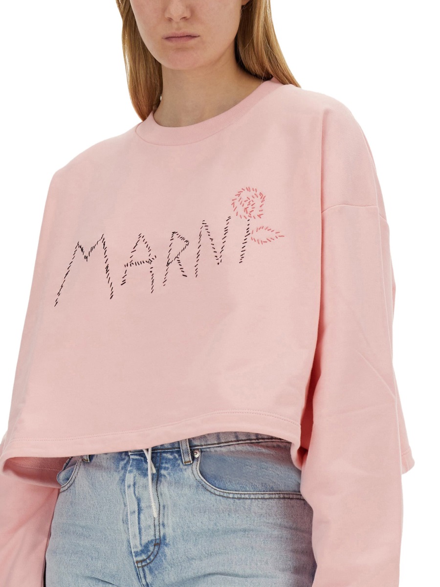 SWEATSHIRT WITH LOGO FLJE0198S1UTC27500C16 (Marni / スウェット・フーディー ) | Marni (マルニ)(3)
