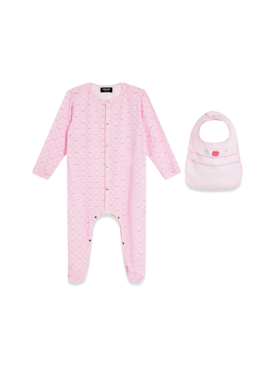 gift set 2 pieces versace morning all hearts jersey + jersey + versace morning print 1011062B1A112442P030 (VERSACE / ワンピース・ドレス・オールインワン ) | VERSACE (ヴェルサーチェ)