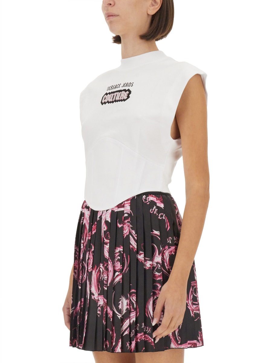 TOPS WITH LOGO 77HAH611J0005003 (VERSACE JEANS COUTURE / タンクトップ・キャミソール ) | VERSACE JEANS COUTURE (ヴェルサーチェ ジーンズ クチュール)(3)