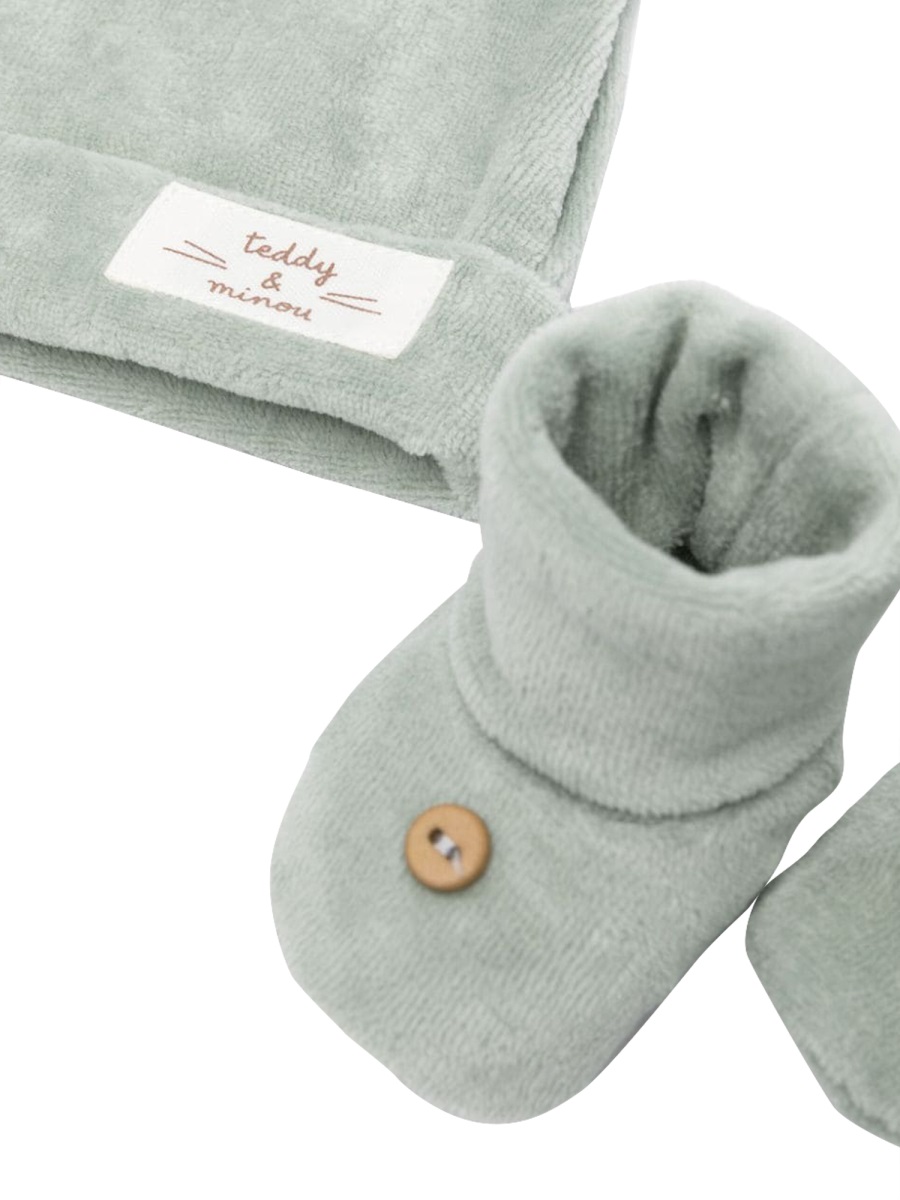 HAT AND BOOTIES I24AC001M0137B534 (teddy & minou / ワンピース・ドレス・オールインワン ) | teddy & minou (テディ アンド ミヌー)(1)