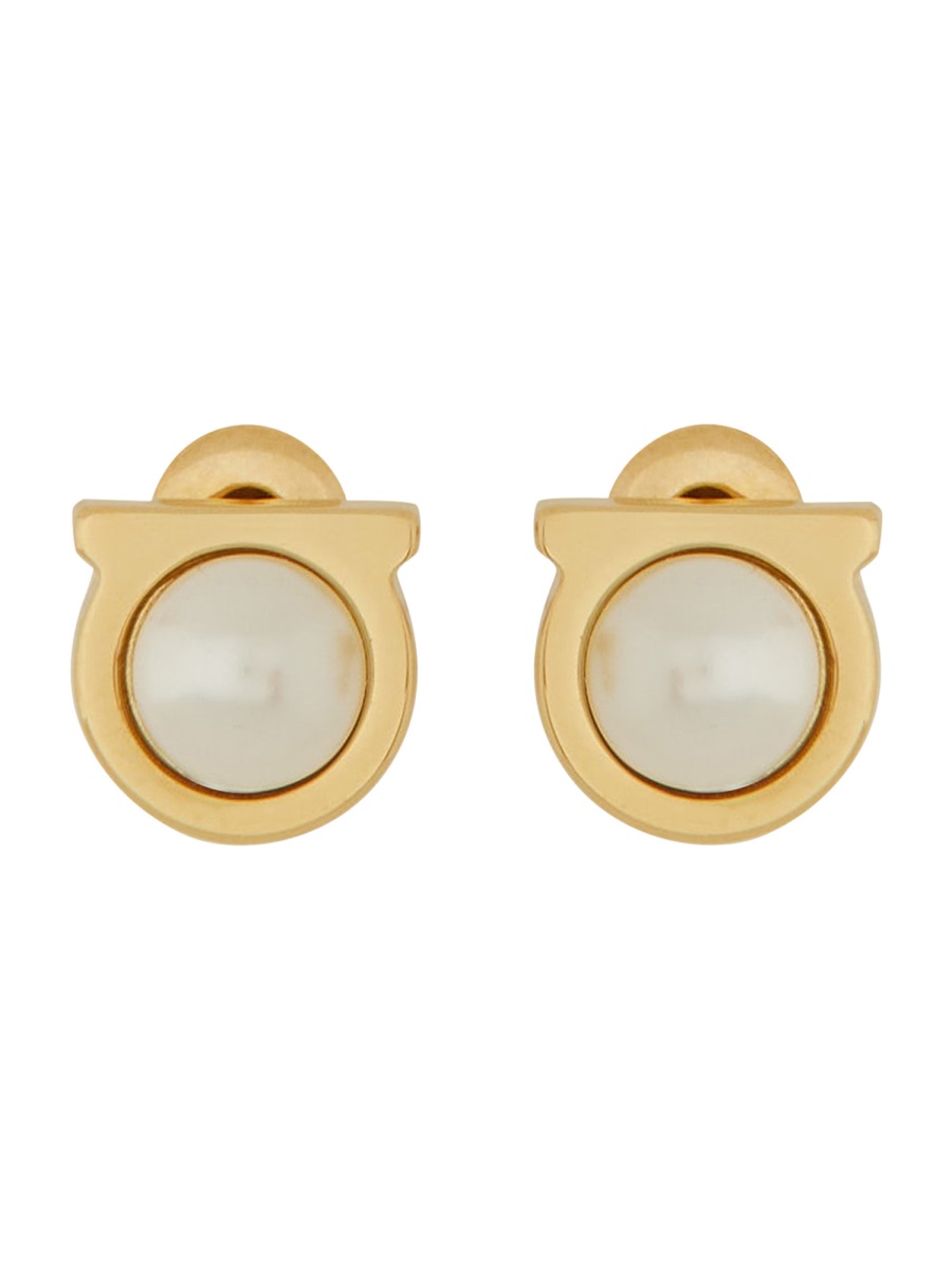 ORECCHINI GANCINI PERLA 696454760121001 (FERRAGAMO / ピアス・イヤリング ) | FERRAGAMO (フェラガモ)