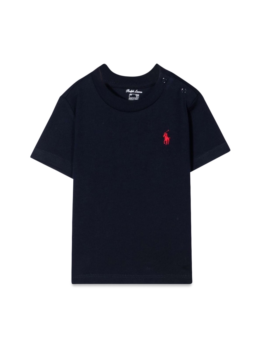 T-SHIRT WITH LOGO 320832904B035CRUISENAVY (Polo Ralph Lauren / Tシャツ・カットソー ) | Polo Ralph Lauren (ポロ ラルフ ローレン)
