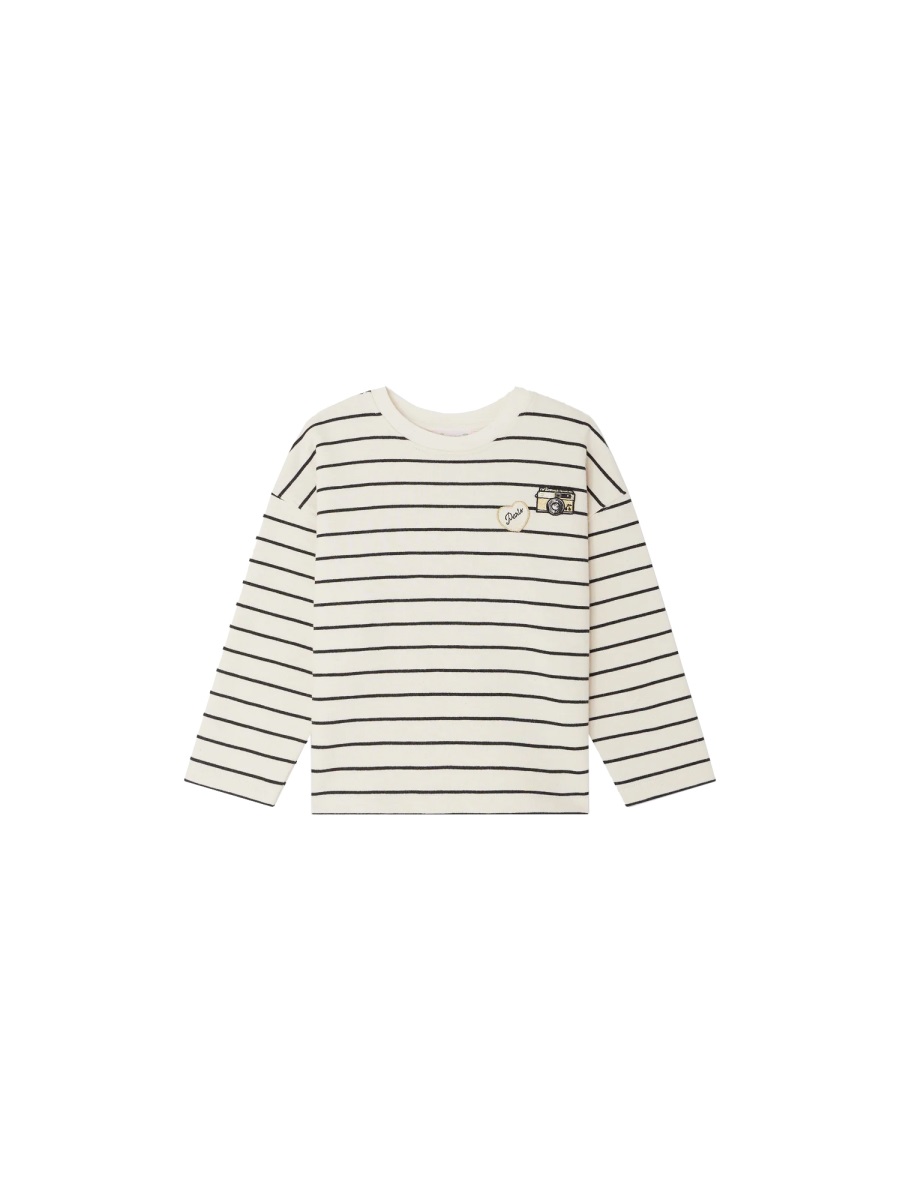 STRIPED SHIRT "SWEAT GAYA" P05GSWK00001K299 (Bonpoint / スウェット・フーディー ) | Bonpoint (ボンポワン)
